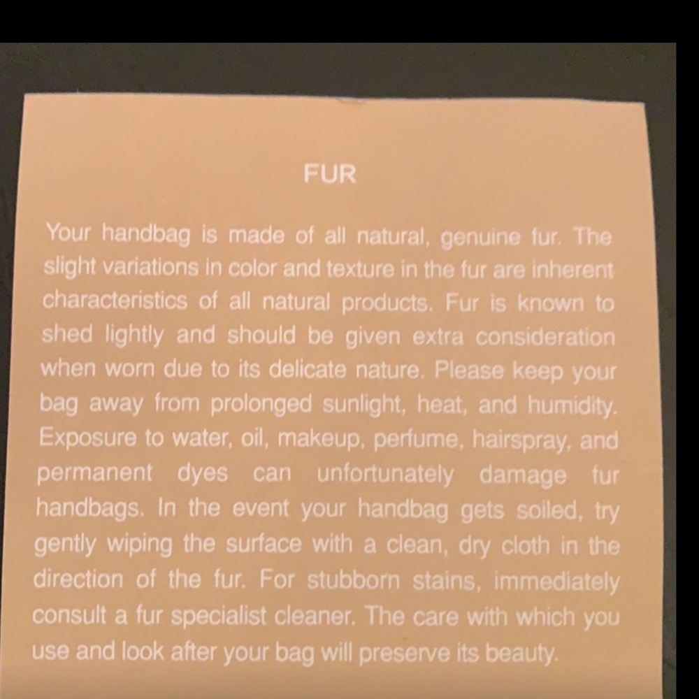 Michael Kors Rabbit Fur Purse - Picture 11 of 15